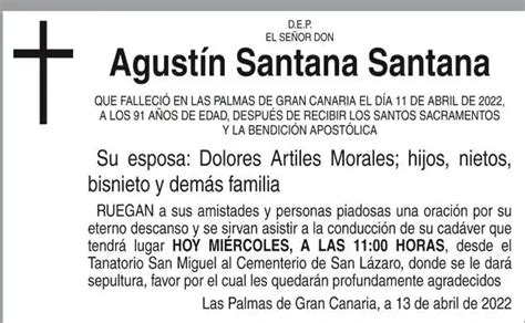 Agustín Santana Santana Canarias7