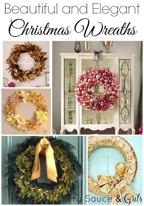 14 Beautiful And Elegant Christmas Wreaths Hometalk