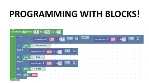 Coding with Blocks in Google Blockly - YouTube