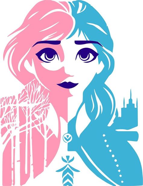 Pin By Nicole Kean Biggart On Cricut Disney Silhouette Frozen Art