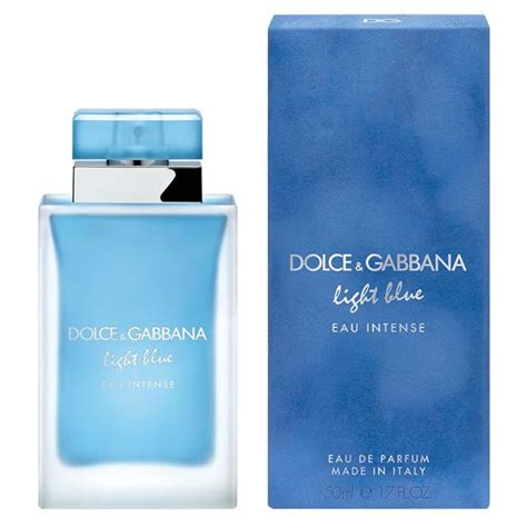 Dolce And Gabbana Light Blue Eau Intense Womens Eau De Parfum Spray Image Beauty