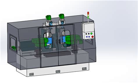 【老龙】非标设备 机床 热熔钻机床设备3d模型下载三维模型solidworks模型 制造云 产品模型