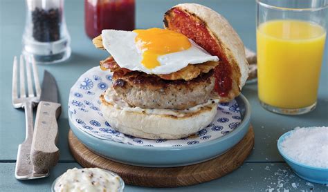 Meat-lovers breakfast bap recipe | easyFood