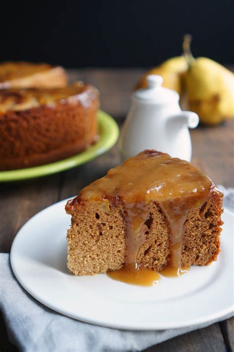 Pear And Ginger Cake With Honey Recipe Honey Recipes Ginger Cake