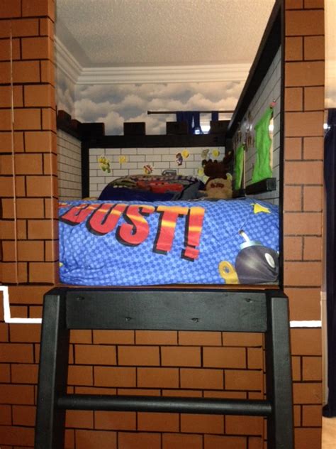 Mario Castle Bunk Bed | Sprite Stitch