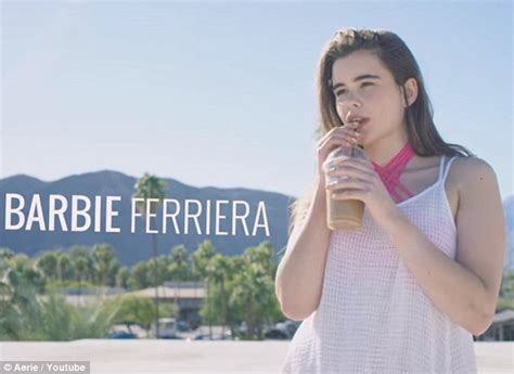 Barbie Ferreira Wears A String Bikini In Aerie S New AerieREAL Campaign Daily Mail Online