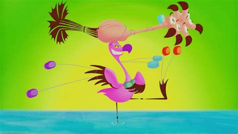 Gorgeous Yoyo Flamingo From Fantasia 2000