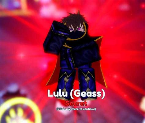 Lulu Evo Geass Anime Adventure