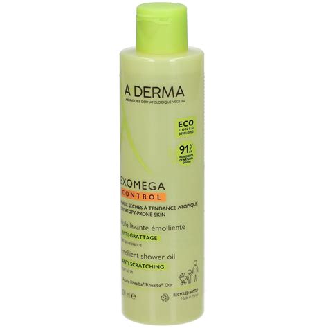 A Derma Exomega Control Huile Lavante Molliente Anti Grattage Ml