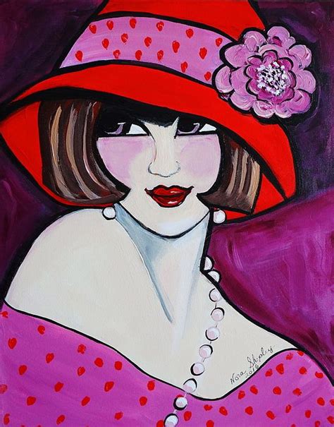 S Girl Ella By Nora Shepley Art Deco Paintings Modern Art