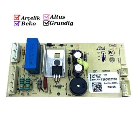 Arçelik Beko Altus Buzdolabi Elektronik Anakart 4360623200