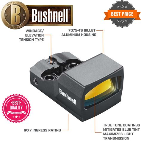 Bushnell Rxu 200 Ultra Compact Micro Reflex Sights