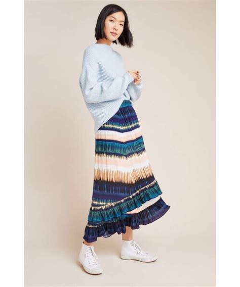 Daniel Rainn Daniel Rainn Patrizia Ruffled Maxi Skirt