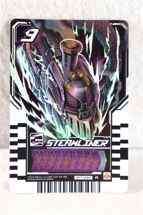 Kamen Rider Gotchard Ride Chemy Trading Card R Rt1 054 Steamliner