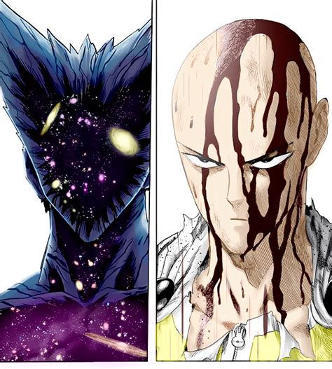 Garou Cosmic And Saitama 💀💪🏻 Colored By Me P Ronepunchman