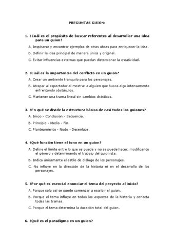 Preguntas Repaso Guion Pdf