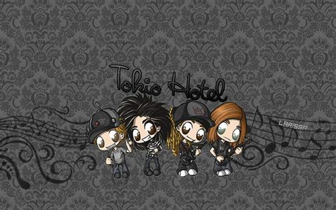 Wallpaper Tokio Hotel Anime By Iloves0ng On Deviantart