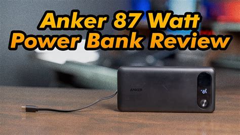 Best Power Bank For IPads Computers Anker 87 Watt With Built In USB