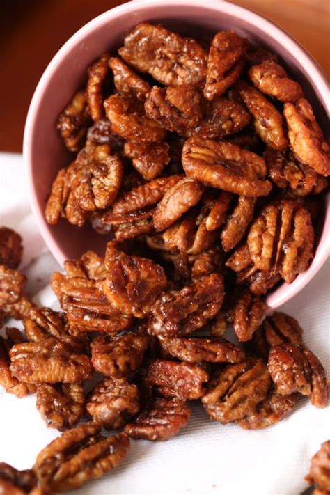 My Easy Candied Pecans Recipe Is The Perfect Sweet And Salty Snack T Or Salad Topper These