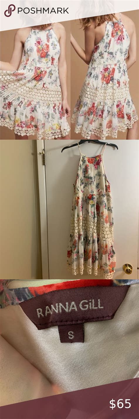 Anthropologie Ranna Gill Kalila Floral Dress S Floral Dress