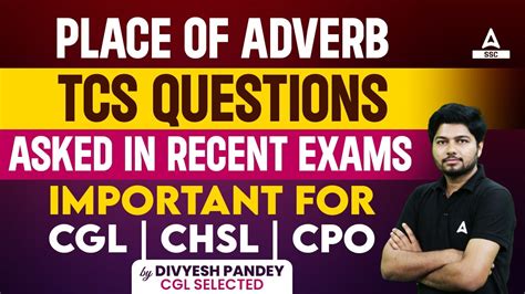 Most Important Adverb Questions English Classes For Ssc Cgl Chsl Cpo