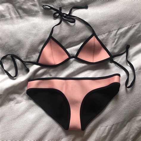Triangl Bikini In Pink Excellent Condition Like Depop