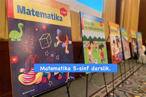 5-sinf matematika 1-2- qism darsliklar. Matematika 5-sinf yuklab olish