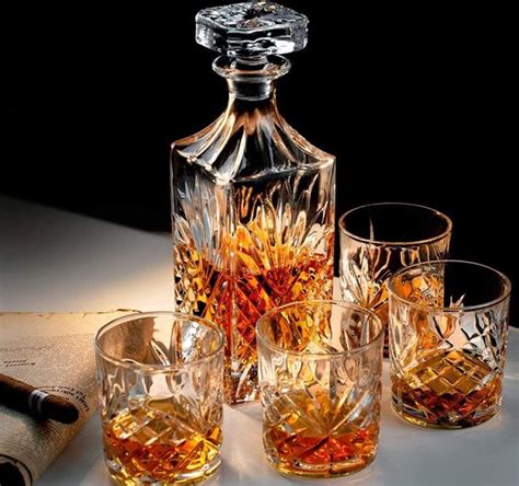 Whiskey Decanter Sets Whisky Decanter Glass Set Crystal Decanter