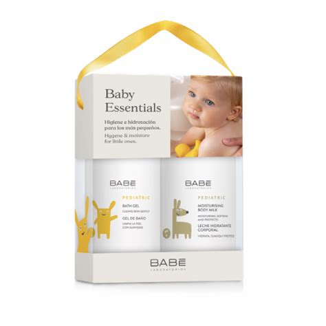 BABE ПЕДИАТРИК КОМПЛЕКТ ДУШ ГЕЛ МЛЯКО BABE PEDIATRIC