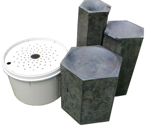 Formal Basalt Column Set Kit | Fountain Kit | Fiberglass Stone ...