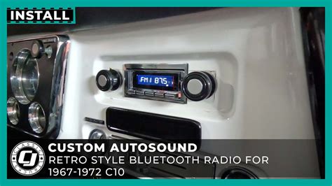 The Best Radio For A Classictruck Custom Autosound Radio Install