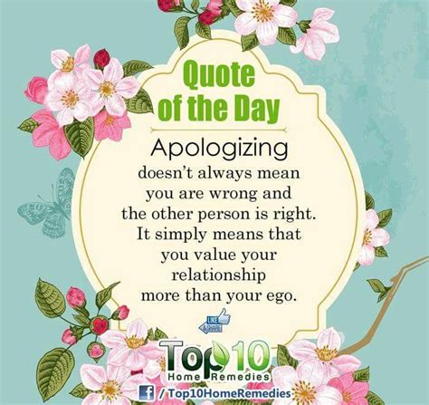 Apologizing Doesn T Always Mean You Re Wrong Today Quotes Expression