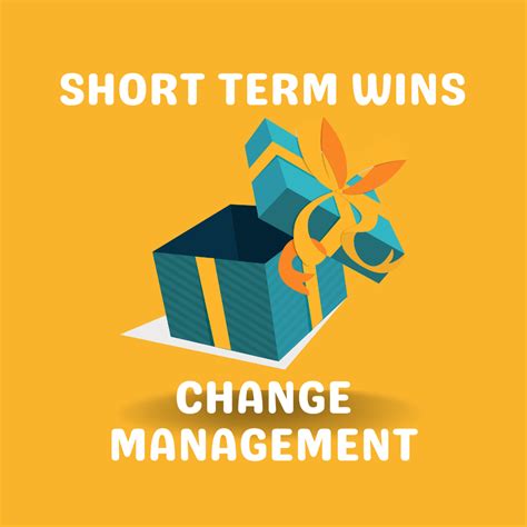 Short Term Wins In Change Management