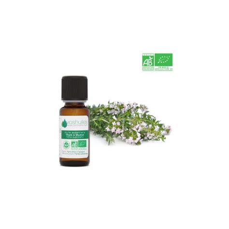 Voshuiles Huile Essentielle De Thym Thymol Bio Ml Docmorris France