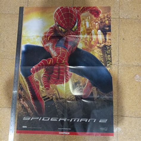 Jual Poster Film Spider Man 2 Ukuran 81 57 Cm Bolak Balik Kota Bogor Movie And Book Mania