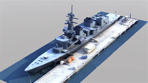 Warship 3D Model - TurboSquid 2039598