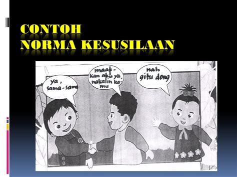 Contoh Gambar Norma Ilmu