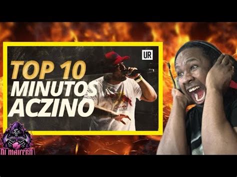 Top 10 Minutos De Aczino REACCION DJMAIFERD YouTube