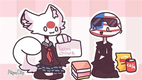 America X Japan Countryhumans Smut