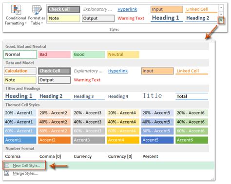 How To Apply Accent Cell Style In Excel Murksketch