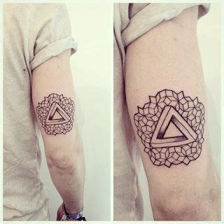 Geometric Triangle Tattoos Penrose Tiling