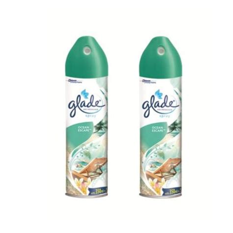 Jual Glade Spa Aerosol Air Freshener Ocean Escape 350 Ml X 2 Shopee