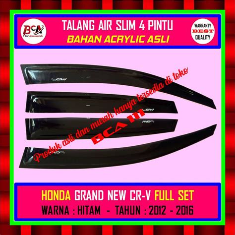 Jual TALANG AIR 4 PINTU HONDA GRAND NEW CRV 2012 2016 MODEL SLIM