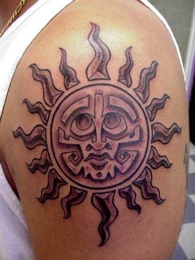 Best Tattoos For Men: Aztec Art Tattoos