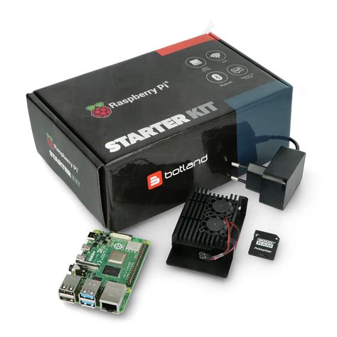 Zestaw Z Raspberry Pi B Wifi Gb Ram Gb Microsd Akcesoria