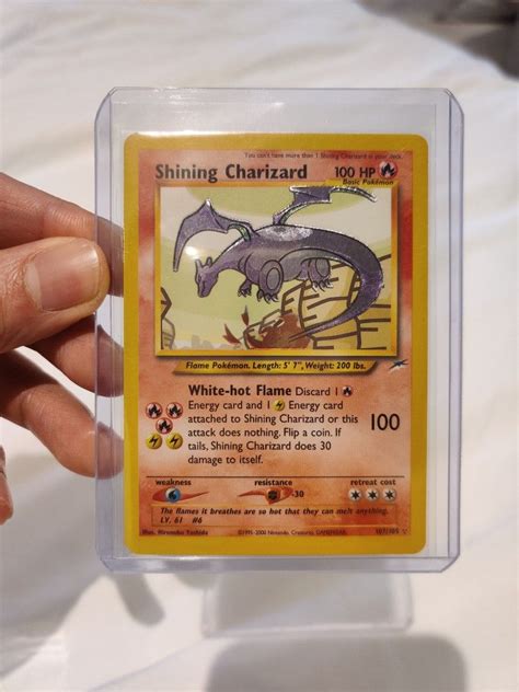 Pokemon - Shining Charizard Card on Carousell