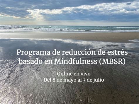 Mindfulness Mbsr Online En Vivo Mayo Julio Mindfulness Vivendi