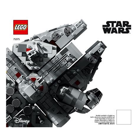 Instruction Lego Star Wars Millennium Falcon 75375