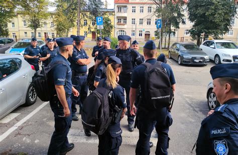 Wspólne patrole ze słuchaczami Szkoły Policji w Słupsku Aktualności