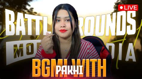 Bgmi Live Girl Gamer Teamcode Only For You Girlgamerlive